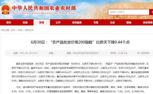 農(nóng)業(yè)農(nóng)村部 全國農(nóng)產(chǎn)品批發(fā)市場豬肉平均價(jià)格比昨天上升5.5