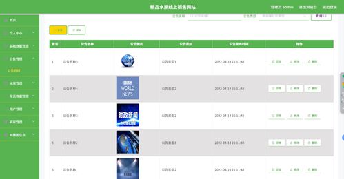 基于springboot vue實現(xiàn)的精品水果線上銷售系統(tǒng)